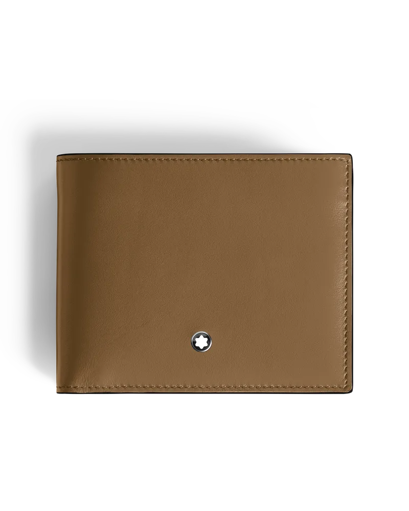 Montblanc Brieftasche 6 cc aus Meisterstück Leder - Sandfarben - Leder - MB220447 - Brieftaschen Sandfarben