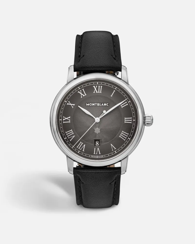 Montblanc Montblanc Star Legacy Automatic Date 42 Mm - Armbanduhren - Schwarz Schwarz