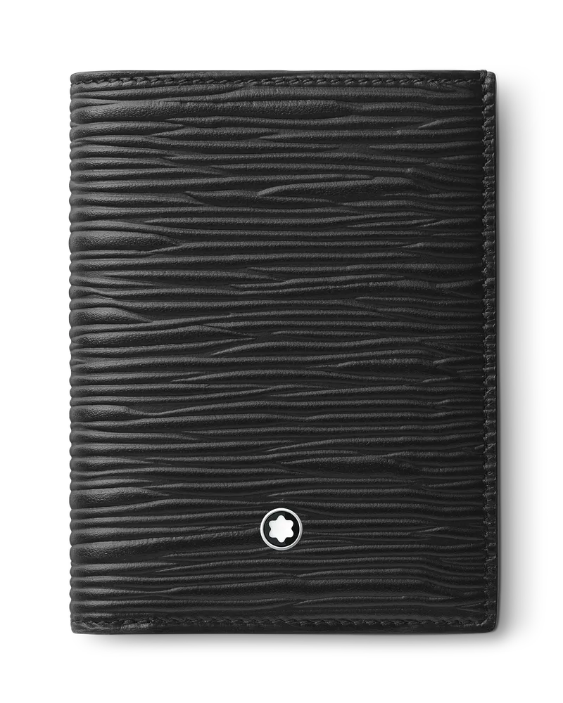Montblanc 4810 Mini-Brieftasche 4 cc - Schwarz - MB130924 - Brieftaschen Schwarz