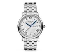 Montblanc Star Legacy Automatic Day & Date Stahl - MB128687 - Uhr