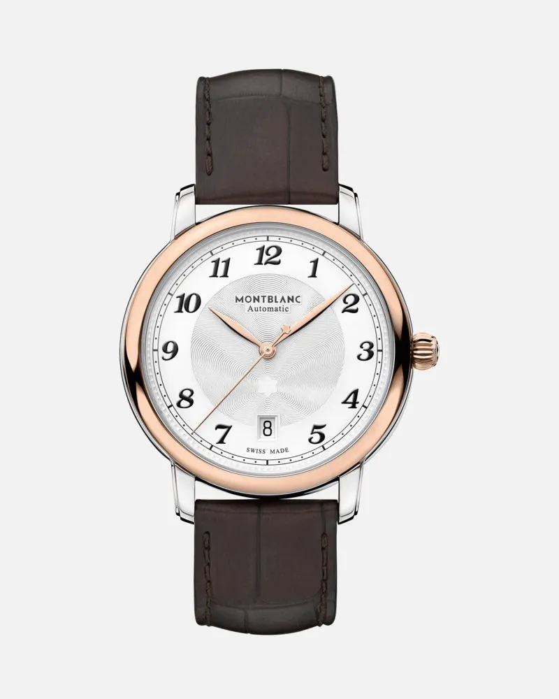 Montblanc Montblanc Star Legacy Automatic Date 39 Mm - Armbanduhren - Braun Braun