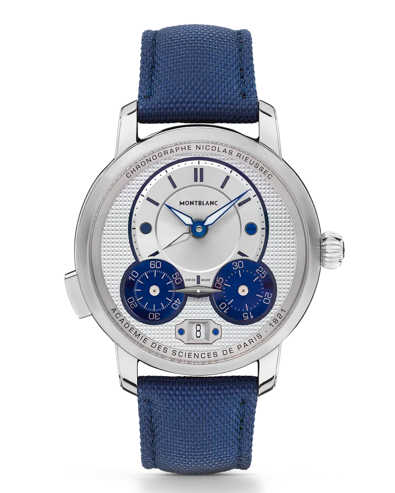 Montblanc Montblanc Star Legacy Nicolas Rieussec Chronograph Silberfarben - Stahl - MB129764 - Uhr Silberfarben