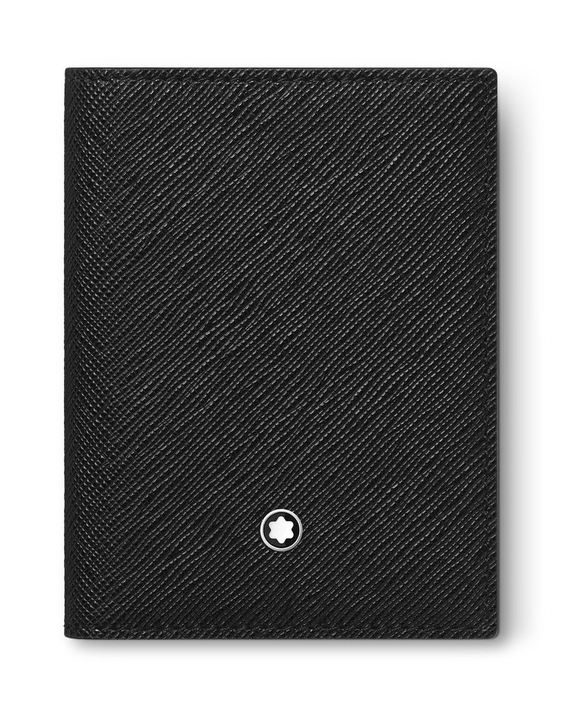 Montblanc Sartorial Kartenetui 4 cc - Schwarz - Leder - MB130322 - Kartenetuis Schwarz