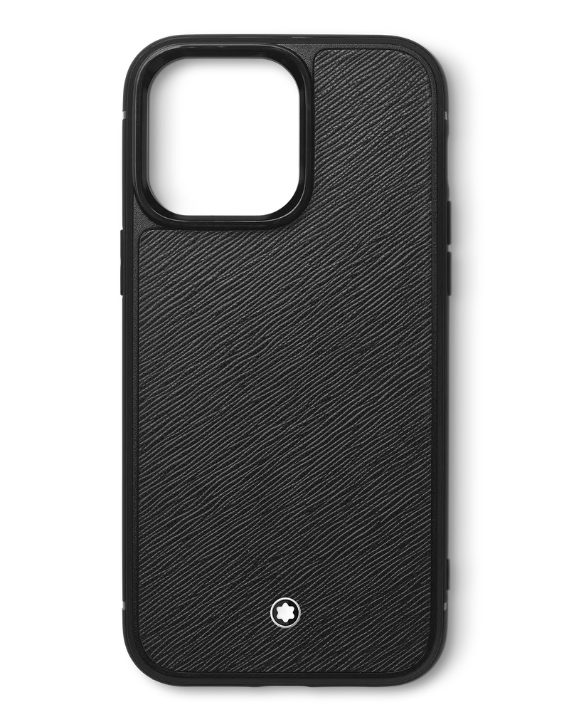 Montblanc Sartorial Hard Phone Case für das Apple iPhone 15 Pro Max - Schwarz - MB198213 - Telefonetuis & Telefonhüllen Schwarz