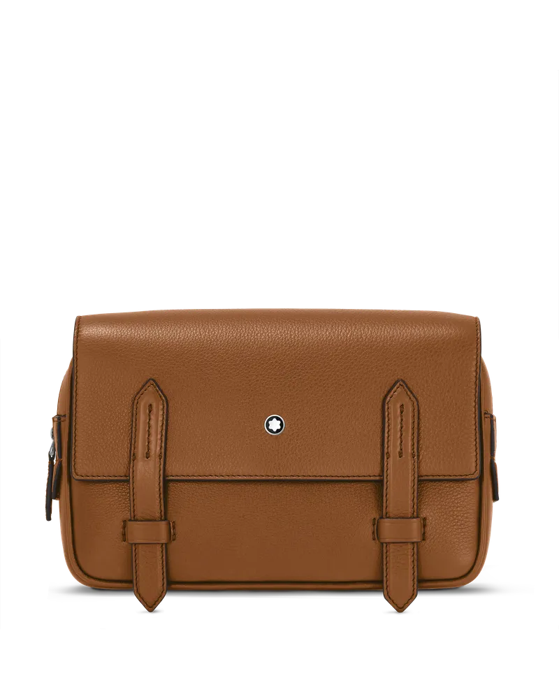 Montblanc Grain Messenger Bag - Karamell - Leder - MB198331 - Messenger Bags Karamell