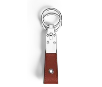 Schlüsselanhänger mit Schlaufe aus Sartorial Leder - Red Oak - Leder - MB223071 - Schlüsselringe & Schlüsseletuis