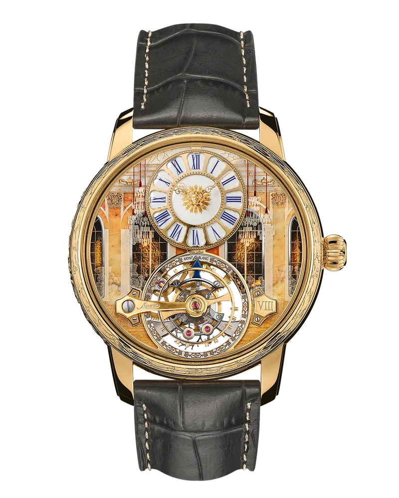 Montblanc Montblanc Star Legacy Suspended Exo Tourbillon Château de Versailles Limited Edition - 8 Exemplare - Gelbgold - Gelbgold - MB134295 - Uhr Gelbgold