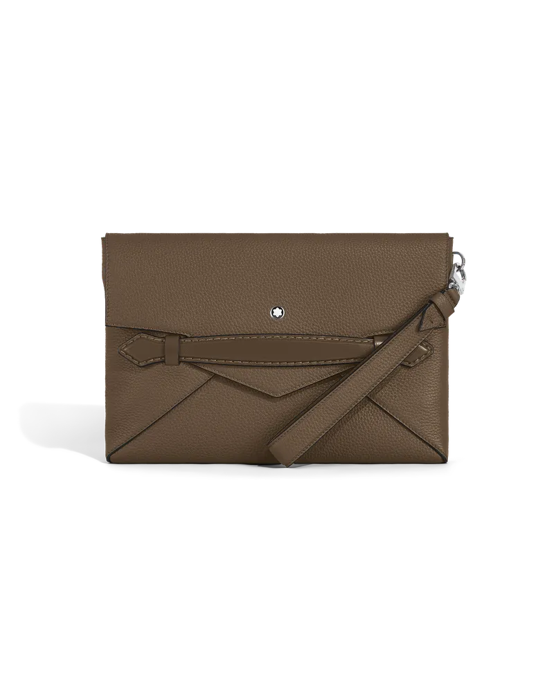 Montblanc Clutch - Haselnussbraun - Leder - MB220211 - Clutches Haselnussbraun