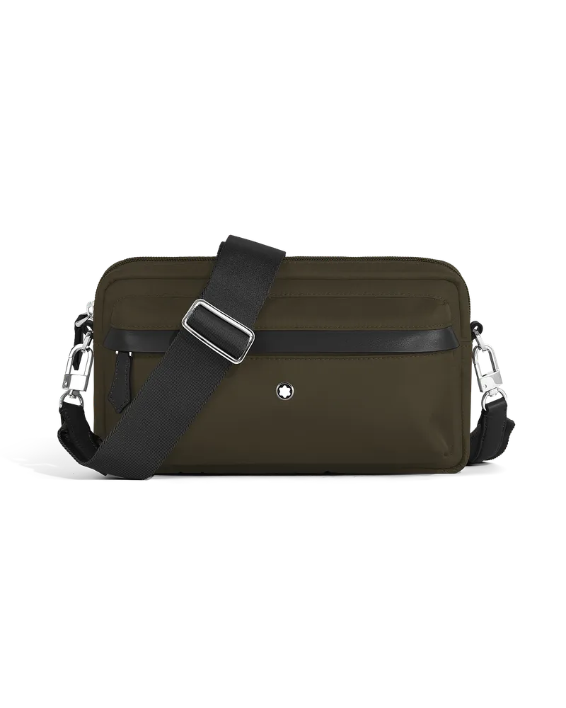 Montblanc Umhängetasche Montblanc Panorama - Khaki - Stoff und Leder - MB222909 - Messenger Bags Khaki