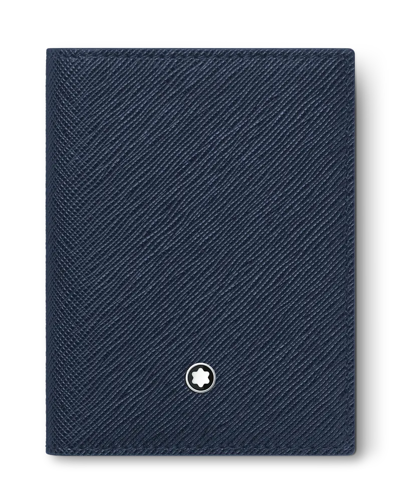 Montblanc Sartorial Kartenetui 4 cc - Tintenblau - MB131723 - Kartenetuis Tintenblau