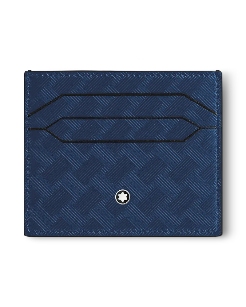 Montblanc Extreme 3.0 Kartenetui 6 cc - Tintenblau - Leder - MB198079 - Kartenetuis Tintenblau