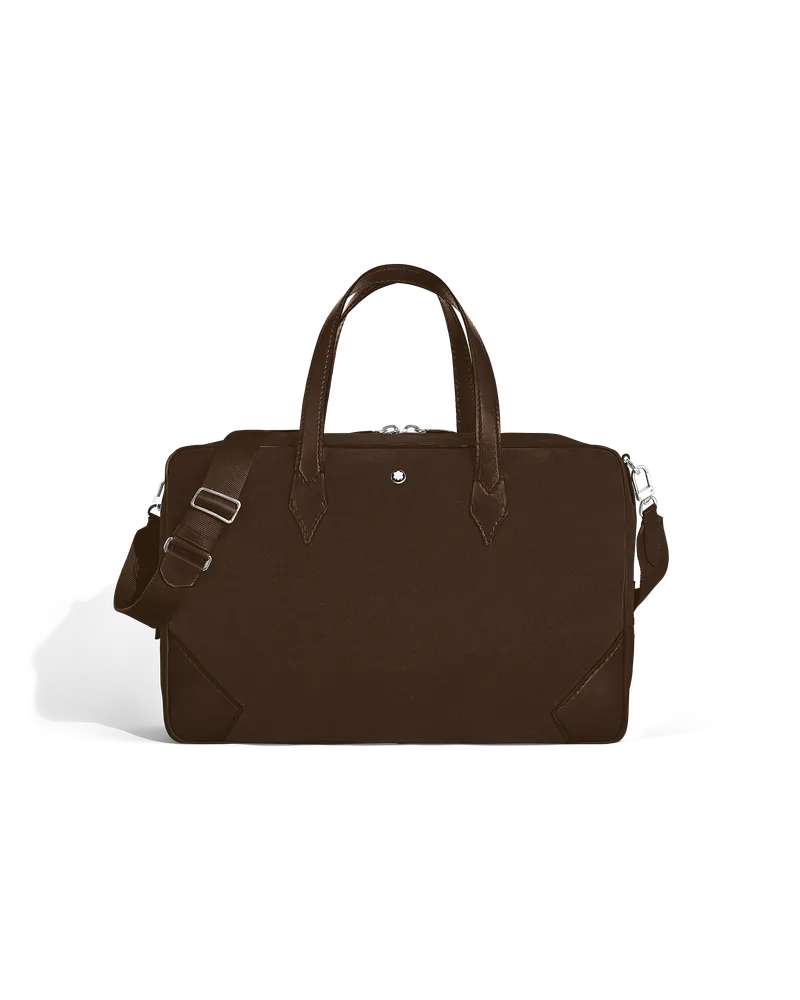 Montblanc Weekender Bag 45 aus Wildleder - Ebony colour - Leder - MB222963 - Duffle Bags Ebony