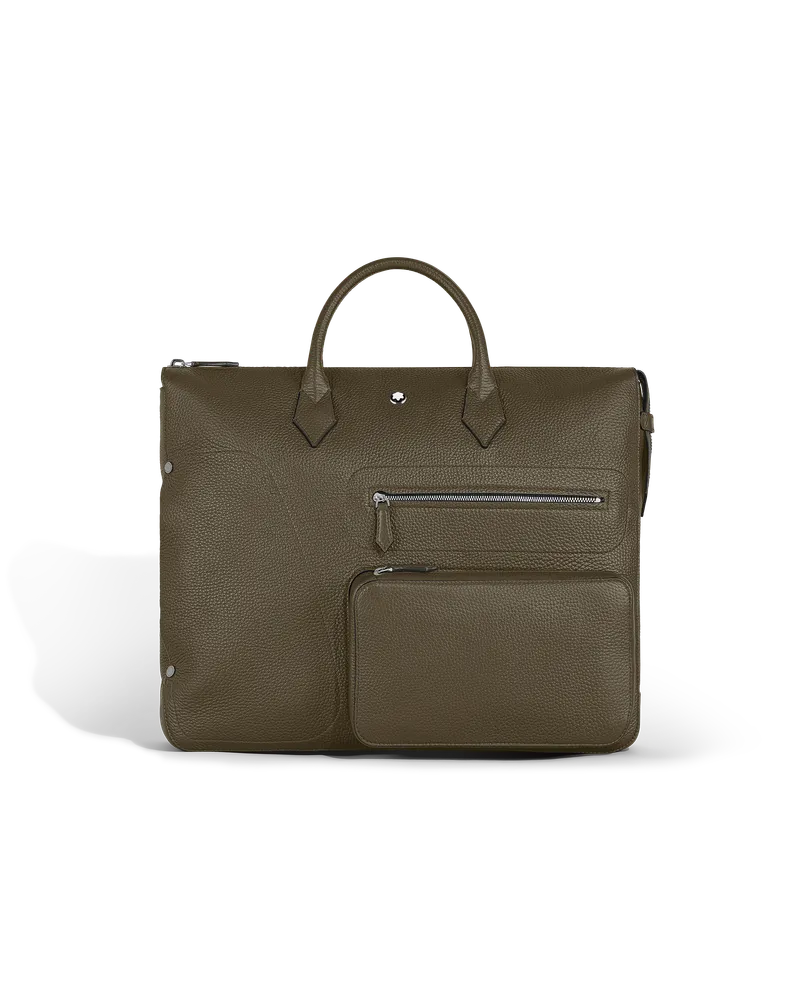Montblanc 24/7 Bag - Khaki - Leder - MB220193 - Tragetaschen Khaki