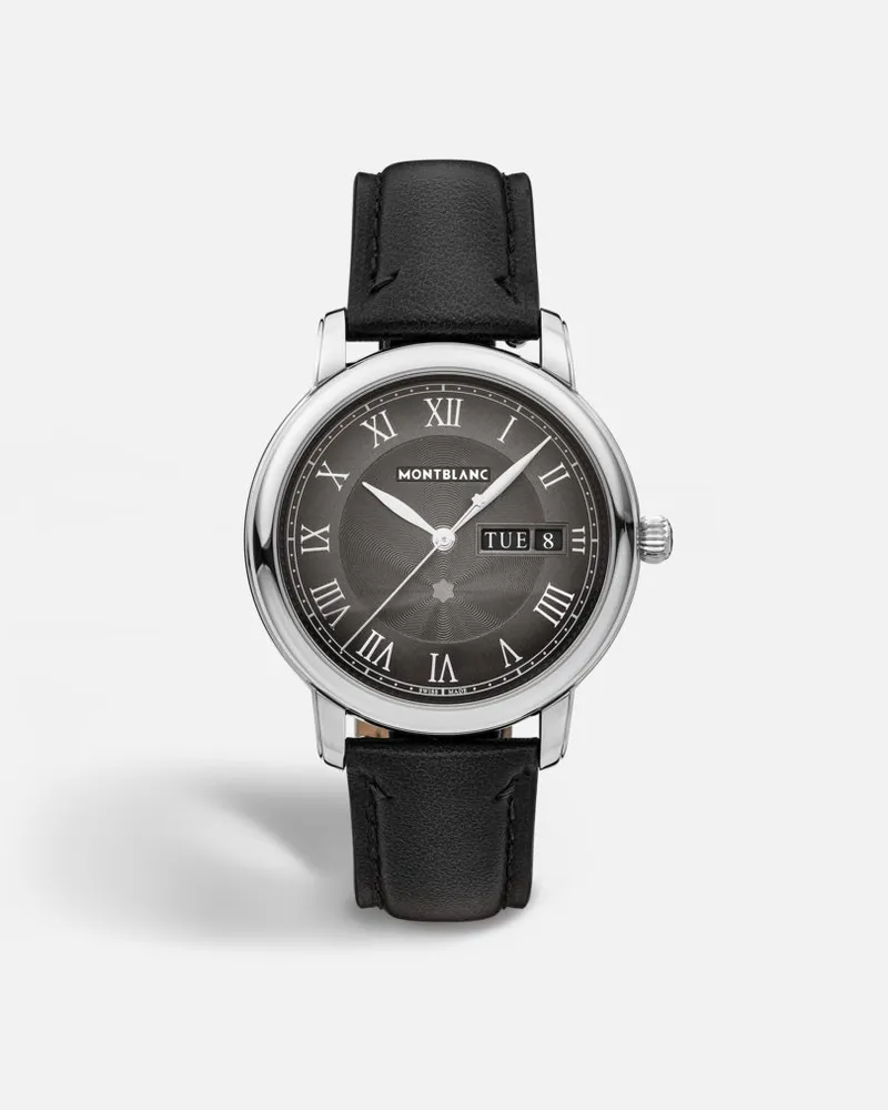 Montblanc Montblanc Star Legacy Automatic Day & Date 39 Mm - Armbanduhren - Grau Grau