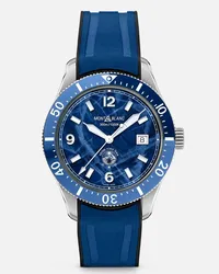 Montblanc 1858 Iced Sea Automatic Date Blau