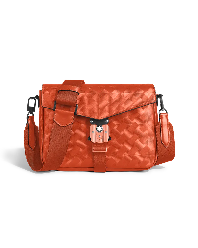 Montblanc Extreme 3.0 kompakte Envelope Bag mit M LOCK 4810 Schließe - Cayenne - Leder - MB199406 - Messenger Bags Cayenne