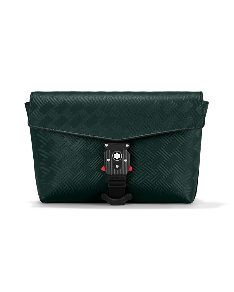 Montblanc Extreme 3.0 Envelope Bag mit Schloss - British Green - Leder - MB130615 - Dokumententaschen British