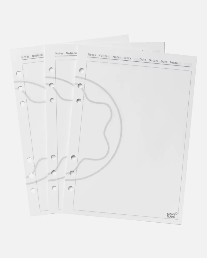 Montblanc Unlinierte Blätter Groß - Notebooks - Beige Beige