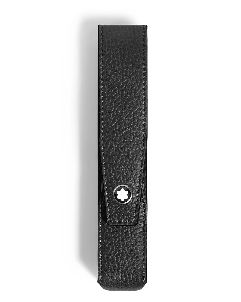 Montblanc Etui Montblanc Envelope für 1 Schreibgerät - Schwarz - Leder - MB223315 - Schreibgeräteetuis Schwarz