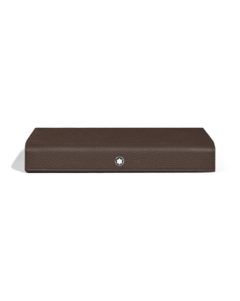 Montblanc Reiseetui für 8 Schreibgeräte aus Grain Leder - Ebenholz - Leder - MB222834 - Zigarrenaccessoires Ebenholz