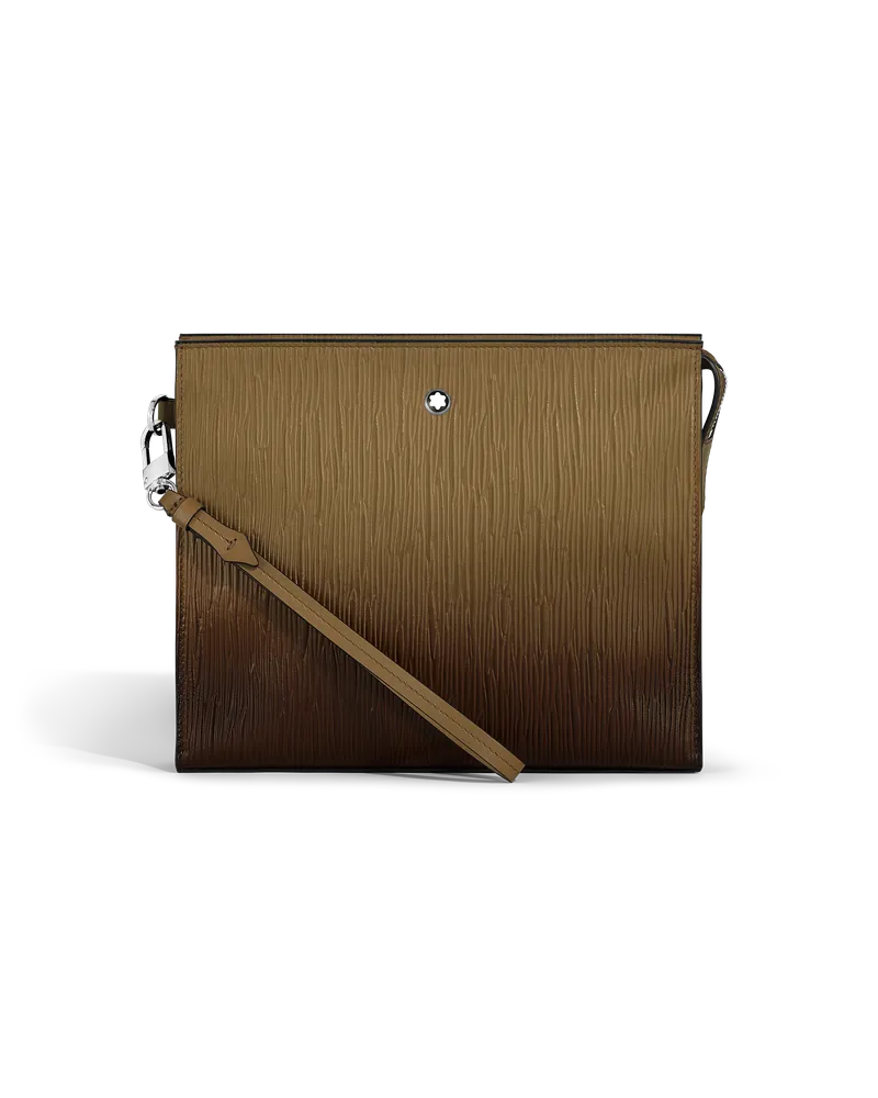 Montblanc Clutch mit Sfumato-Effekt - Sandfarben - Leder - MB220270 - Clutches Sandfarben