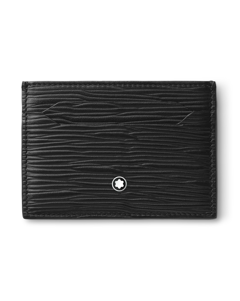 Montblanc 4810 Kartenetui 5 cc - Schwarz - MB130930 - Kartenetuis Schwarz