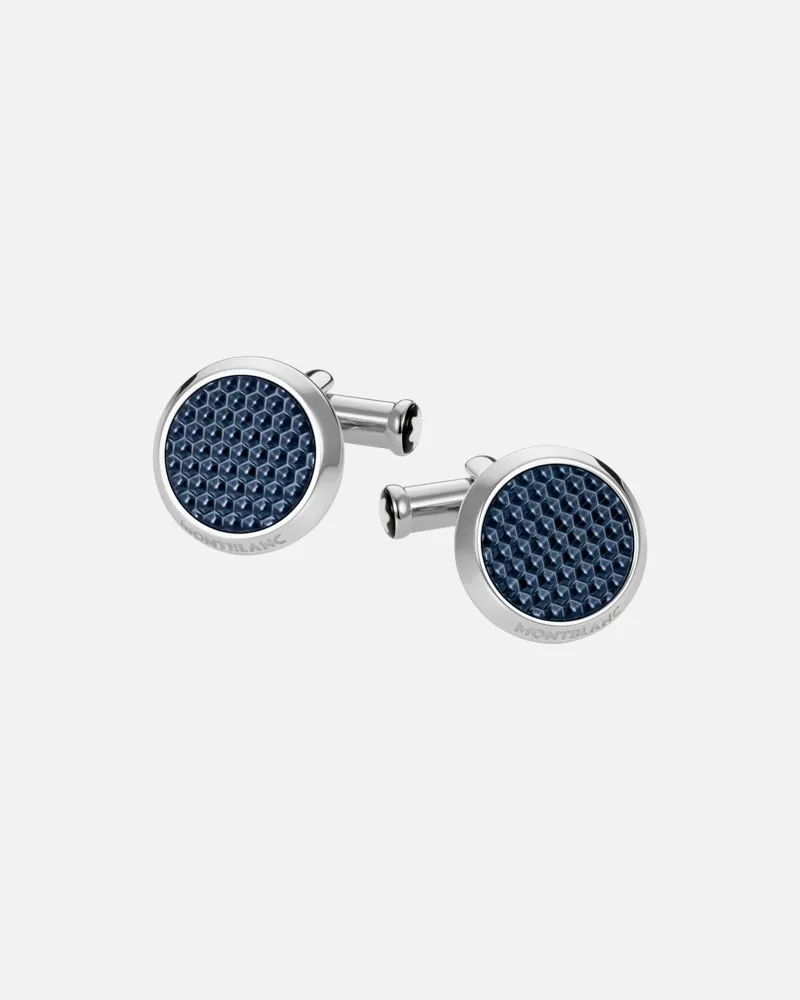 Montblanc Meisterstück Manschettenknöpfe - Manschettenknöpfe - Blau Blau
