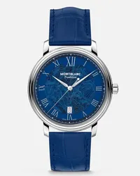 Montblanc Tradition Automatic Date 40 Mm Blau