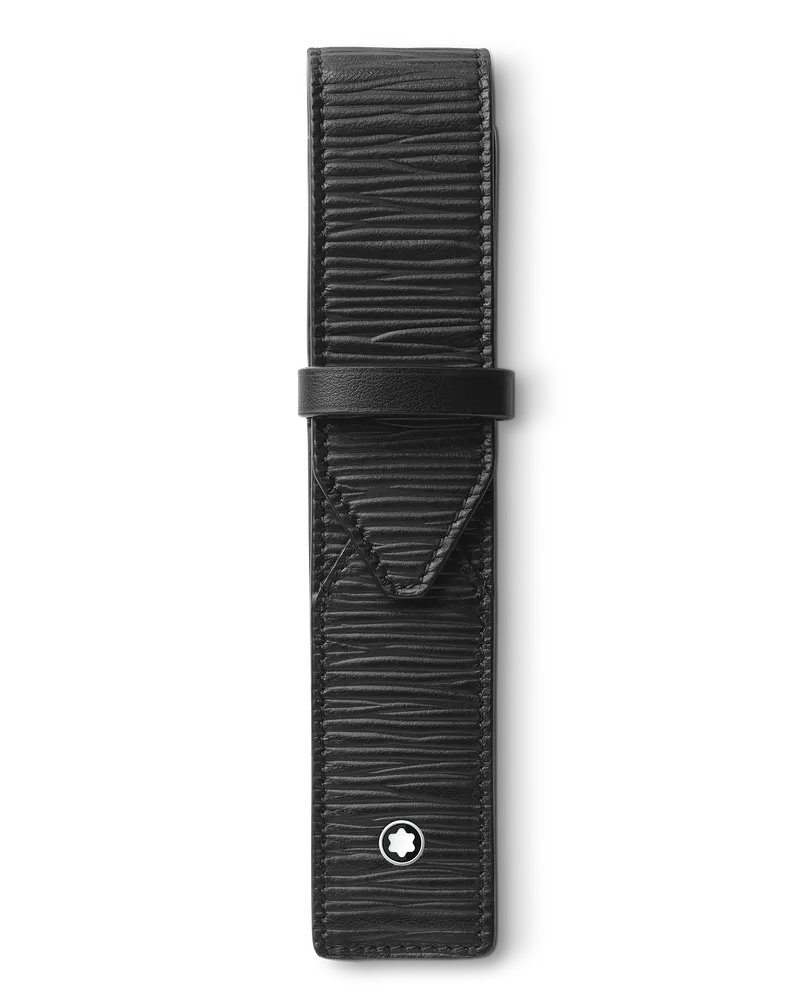 Montblanc 4810 Etui für 1 Schreibgeräte - Schwarz - MB130934 - Schreibgeräteetuis Schwarz