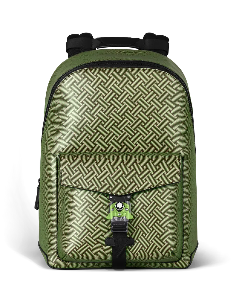 Montblanc Extreme 3.0 Rucksack mit M LOCK 4810 Schließe - Lindgrün - Leder - MB199392 - Rucksäcke Lindgrün