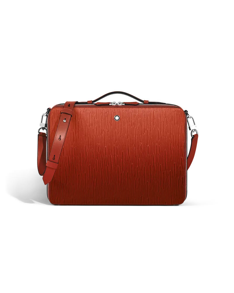 Montblanc Writing Traveler Messenger Bag - Bauxite - Leder - MB222782 - Messenger Bags Bauxite