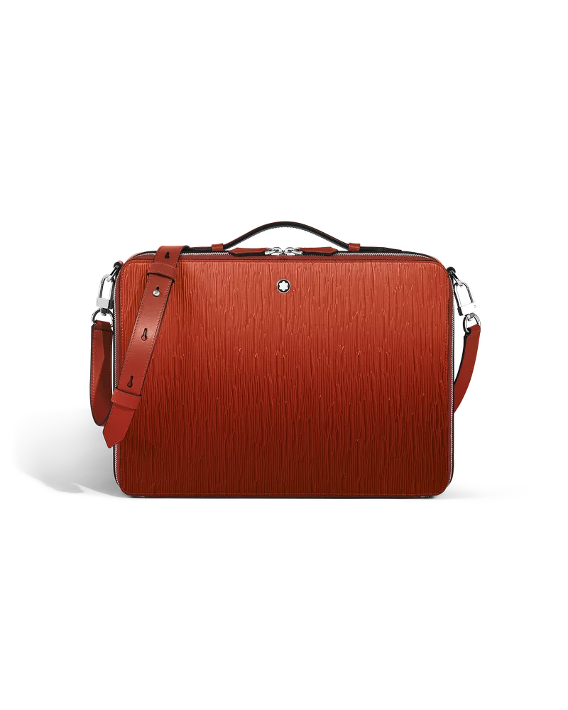 Montblanc Writing Traveler Messenger Bag - Bauxite - Leder - MB222782 - Messenger Bags Bauxite