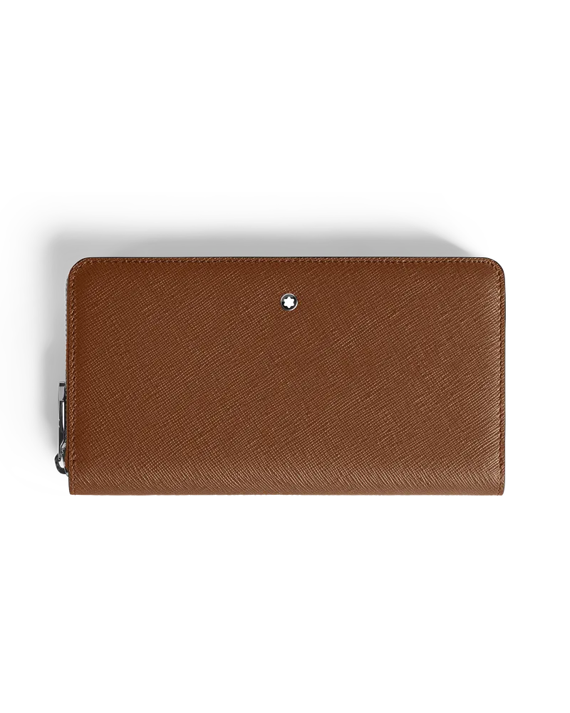 Montblanc Sartorial Brieftasche 12 cc mit Reißverschluss - Rehbraun - Leder - MB220364 - Brieftaschen Rehbraun