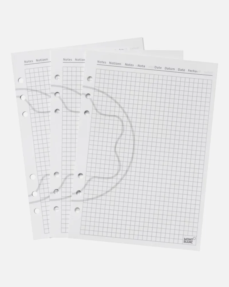 Montblanc Karierte Blätter, Groß - Notebooks - Beige Beige