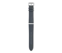 Graues Montblanc Extreme 3.0 Kalbslederarmband mit Dornschließe - Grau - Kalbsleder - MB131882 - Smart Armbänder
