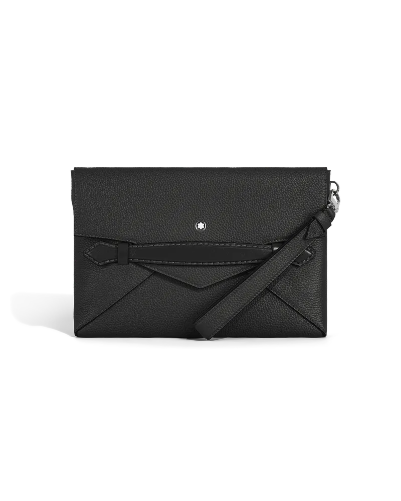 Montblanc Clutch - Schwarz - Leder - MB220212 - Clutches Schwarz