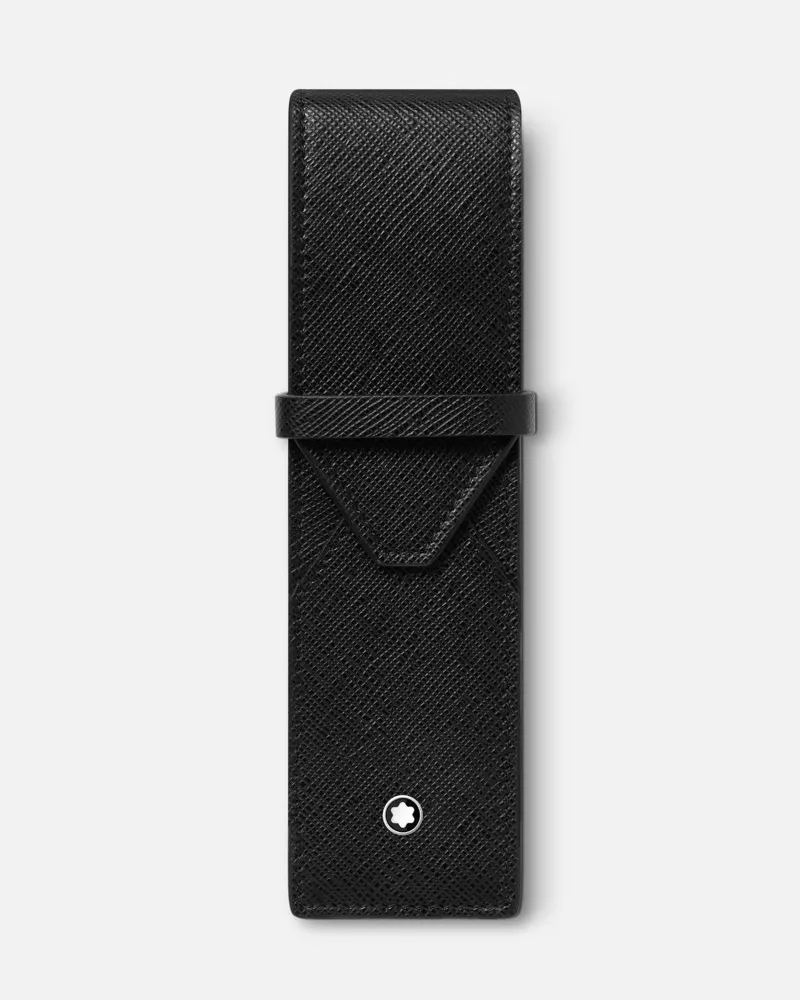 Montblanc Montblanc Sartorial Etui Für 2 Schreibgerät - Stifteetuis - Schwarz Schwarz