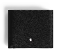 Brieftasche 8 cc aus Grain Leder - Schwarz - Leder - MB199440 - Brieftaschen