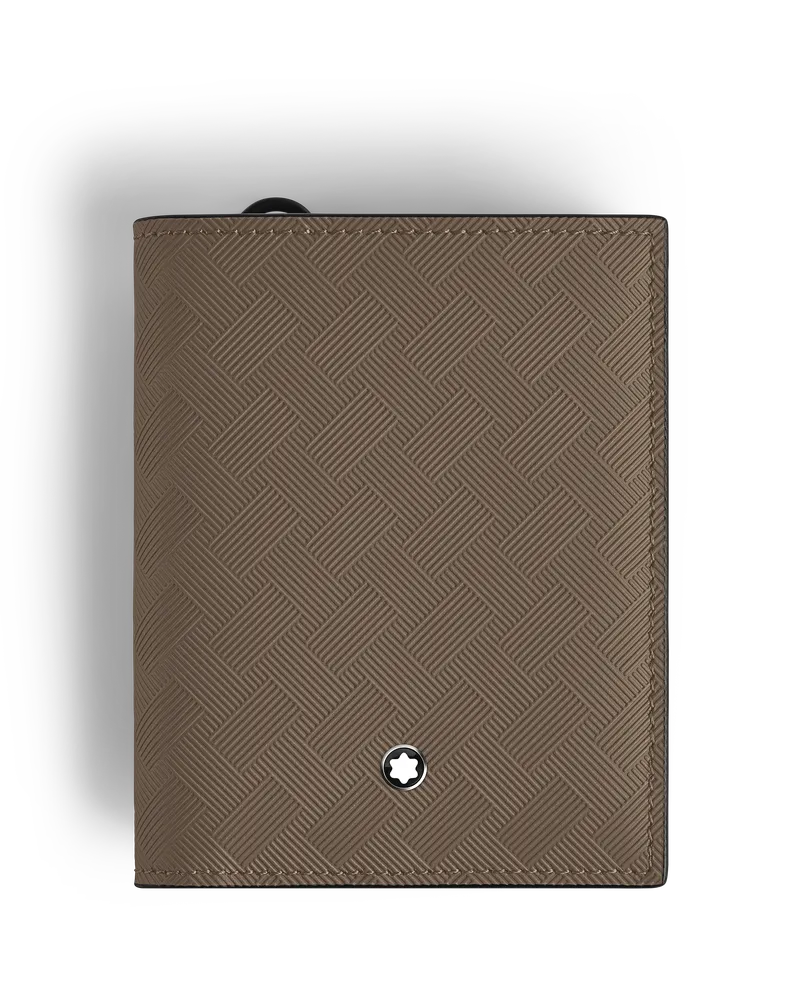 Montblanc Kompakte Brieftasche 6 cc - Haselnussbraun - Leder - MB220287 - Brieftaschen Haselnussbraun