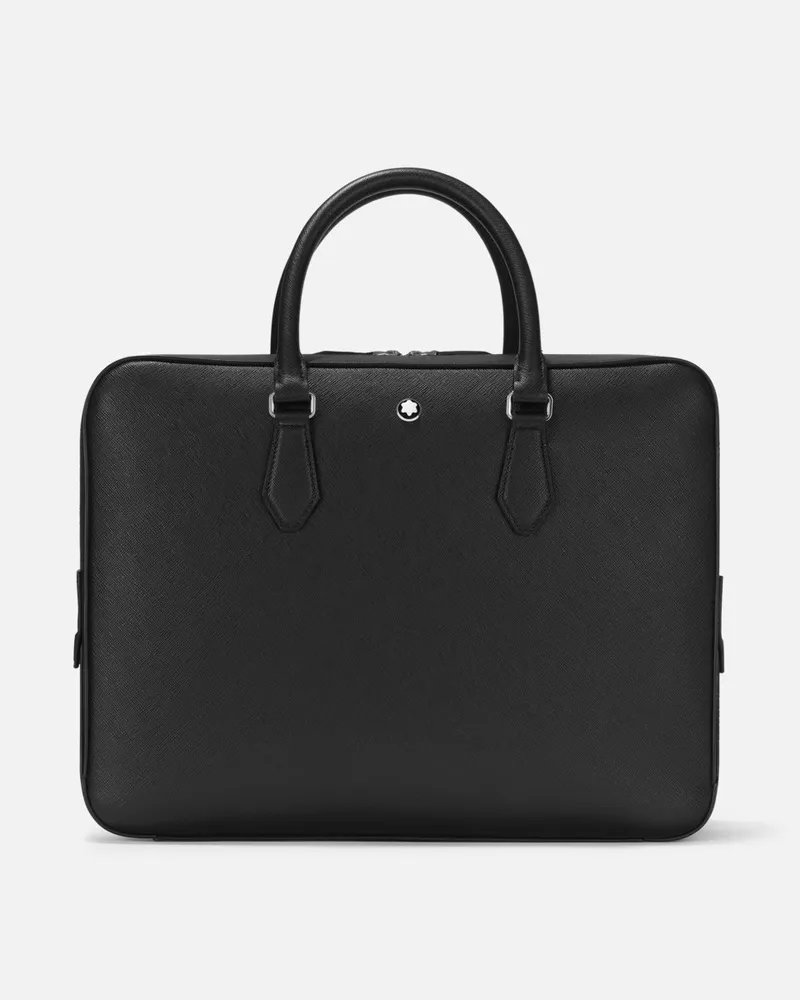 Montblanc Sartorial Dokumententasche Groß - Aktentaschen - Schwarz Schwarz