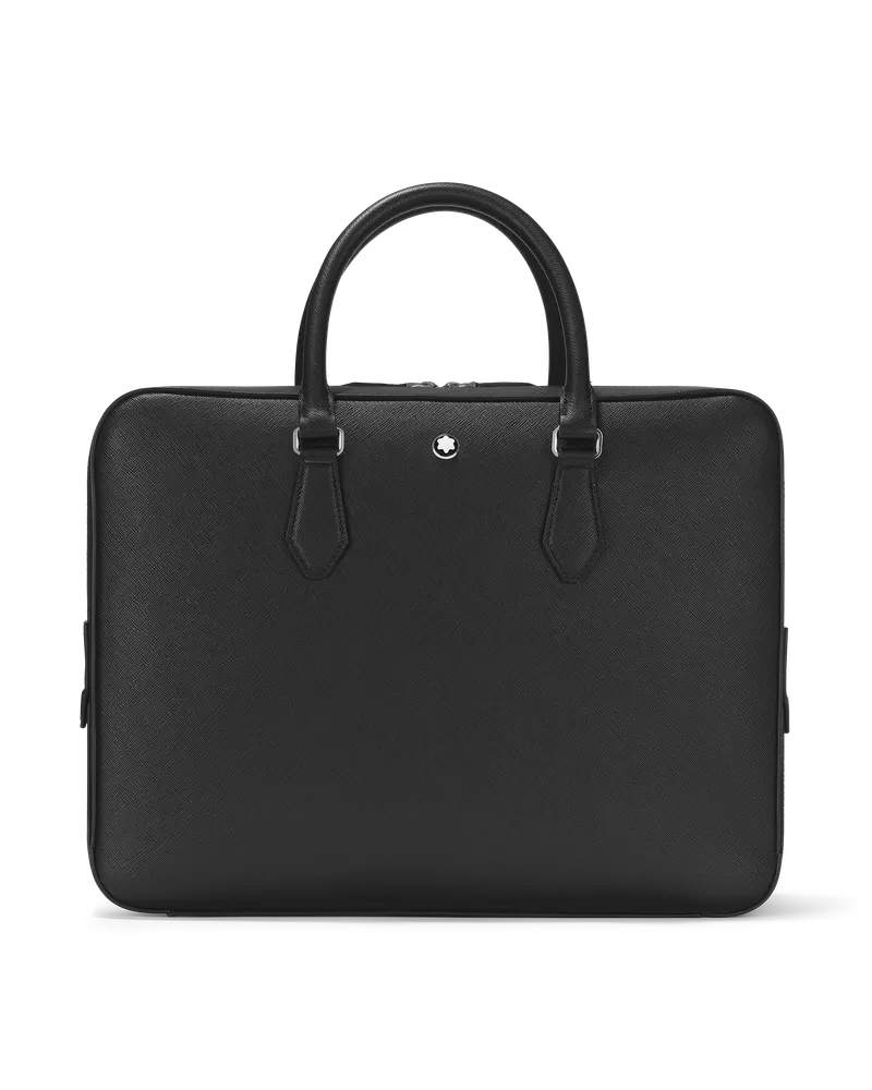 Montblanc Sartorial Dokumententasche groß - Schwarz - Leder - MB130270 - Dokumententaschen Schwarz