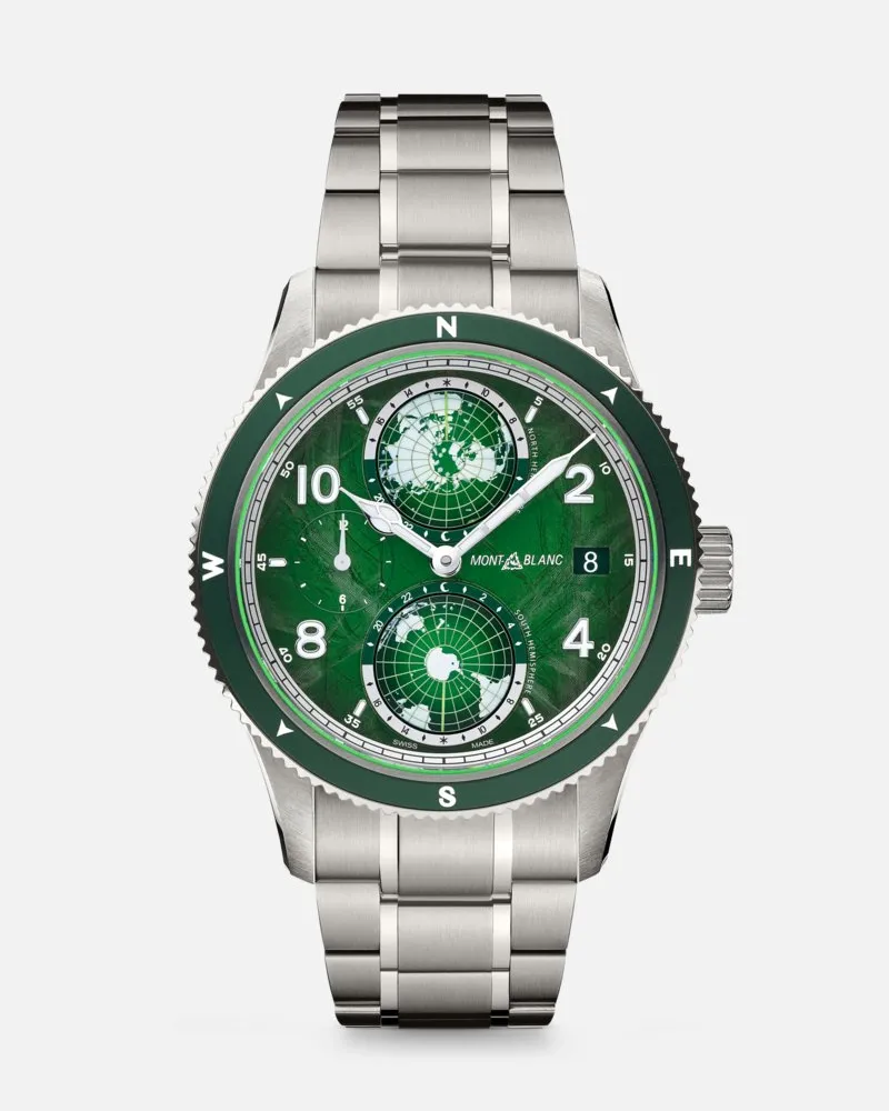 Montblanc Montblanc 1858 Geosphere 0 Oxygen - Armbanduhren - Grün Grün