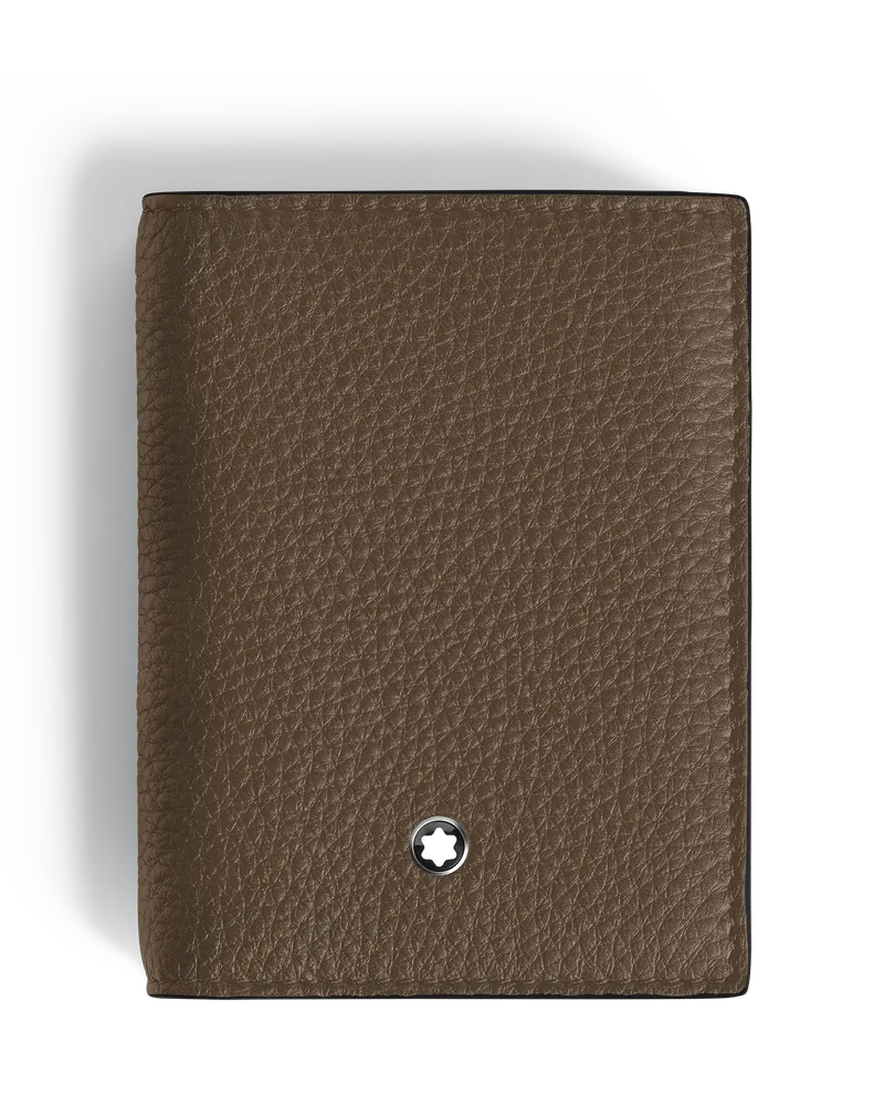 Montblanc Kartenetui 4 cc - Haselnussbraun - Leder - MB220221 - Kartenetuis Haselnussbraun