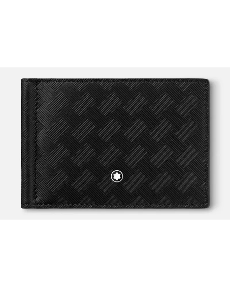 Montblanc Extreme 3.0 Brieftasche 6 Cc Mit Geldclip Schwarz