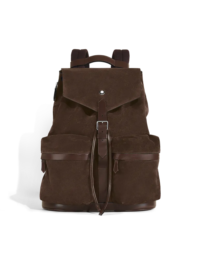 Montblanc Mittelgroßer Rucksack Montblanc Panorama - Ebony colour - Leder - MB223177 - Rucksäcke Ebony