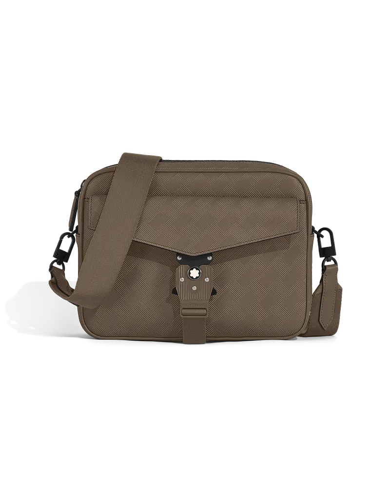 Montblanc Messenger Bag mit MLOCK 4810 - Haselnussbraun - Leder - MB220248 - Messenger Bags Haselnussbraun