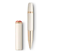 Montblanc Heritage Rouge et Noir „Baby“ Special Edition Elfenbeinfarben Rollerball - Elfenbein - Edellack - MB128122 - Rollerballs