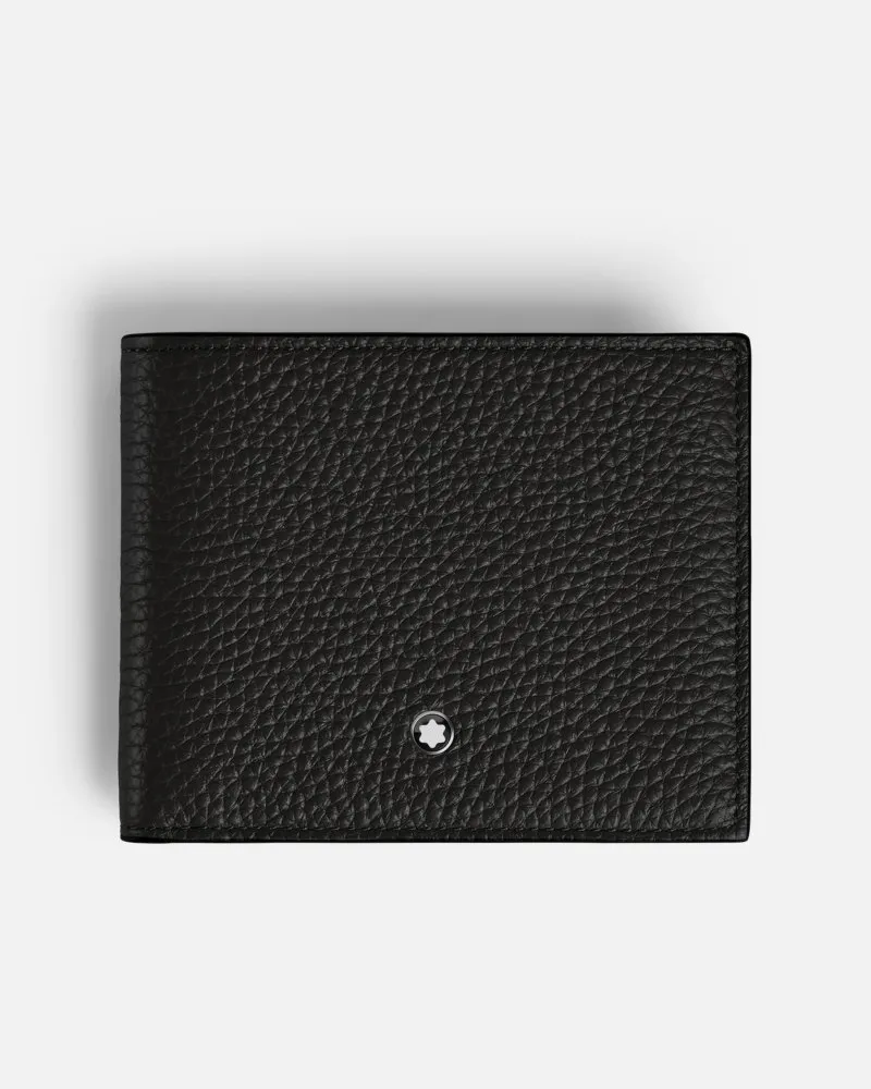 Montblanc Brieftasche 6 Cc - Kreditkartenetuis - Schwarz Schwarz