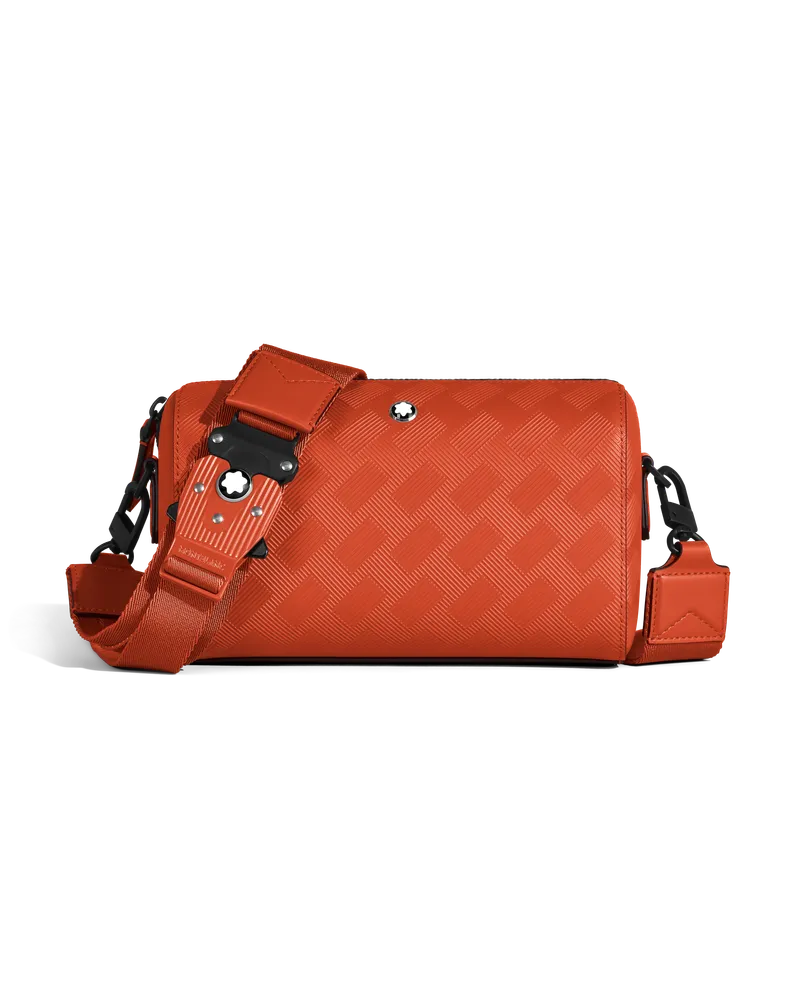 Montblanc Montblanc 142 Mini-Tasche mit M LOCK 4810 Schließe - Cayenne - Leder - MB199408 - Messenger Bags Cayenne