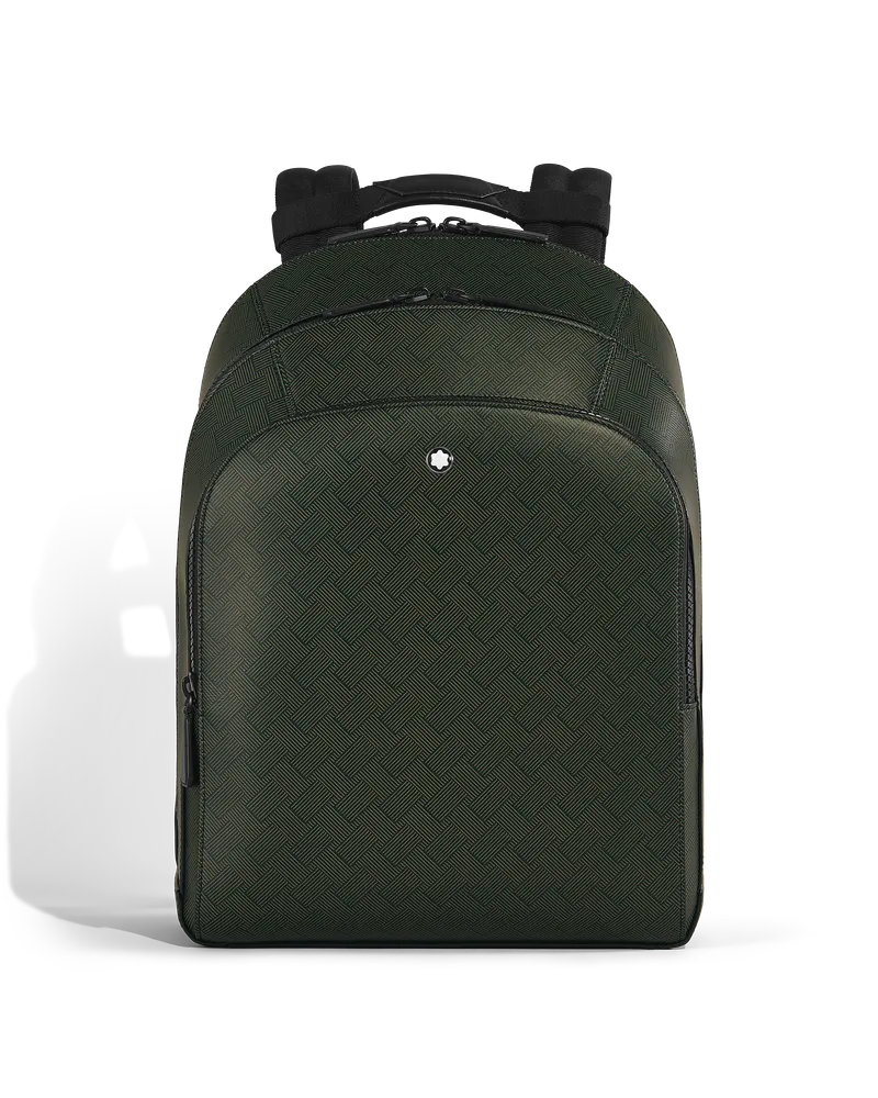 Montblanc Kompakter Rucksack, mittelgroß - Grün - Leder - MB220241 - Rucksäcke Grün